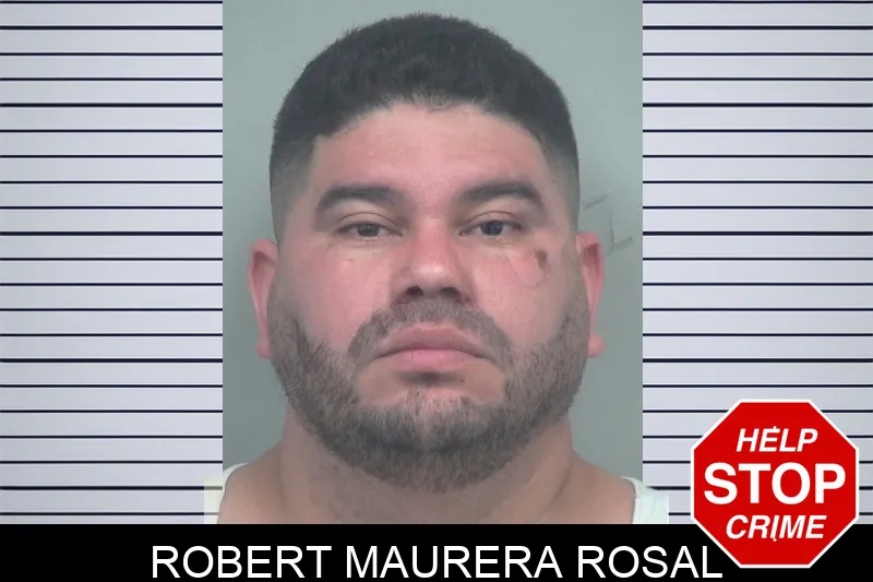 Robert Maurera Rosal mugshot