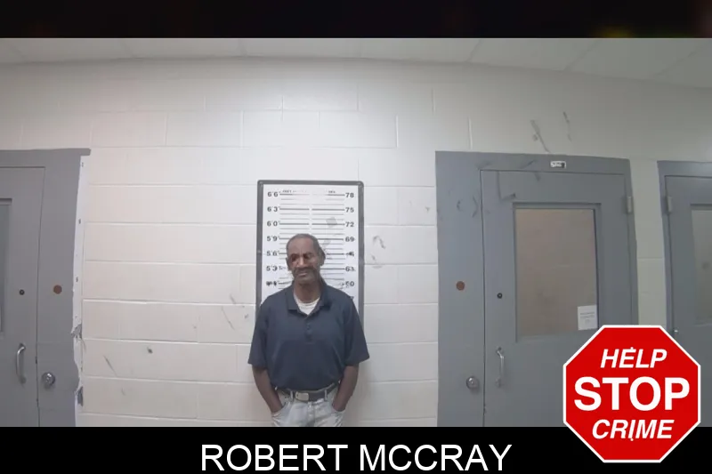 Robert McCray mugshot