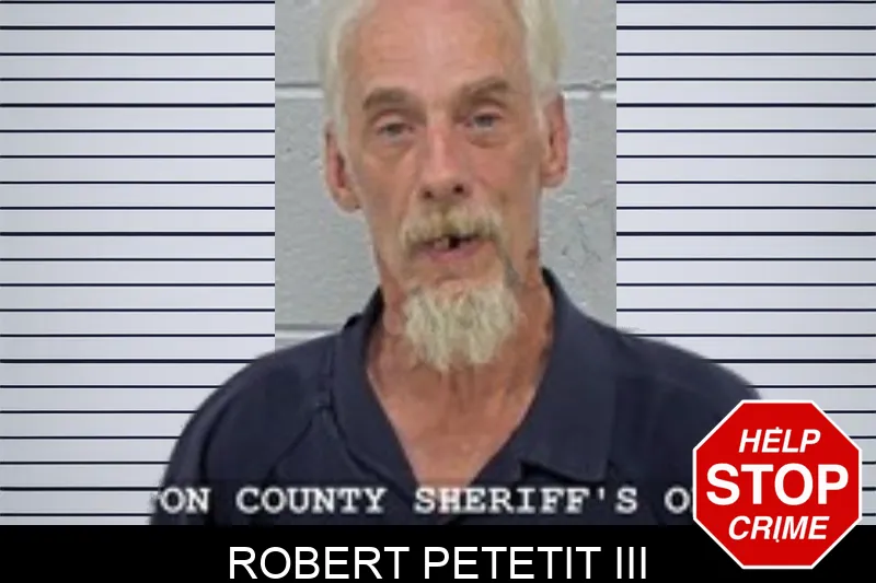 Robert Petetit III mugshot
