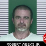 Robert Weeks Jr mugshot
