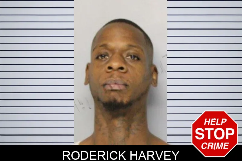 Roderick Harvey mugshot