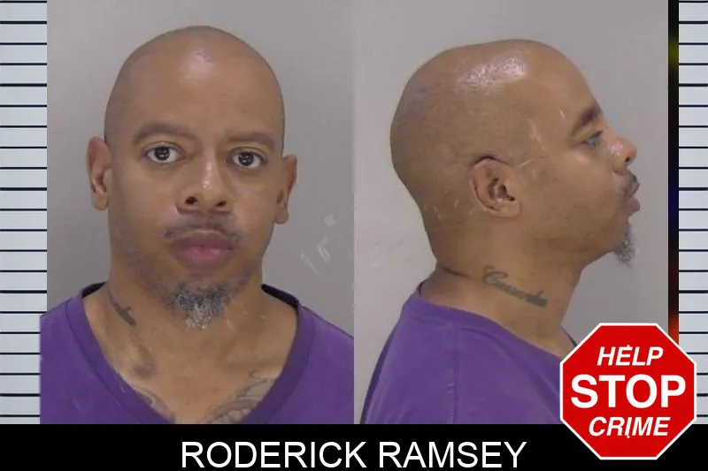 Roderick Ramsey mugshot