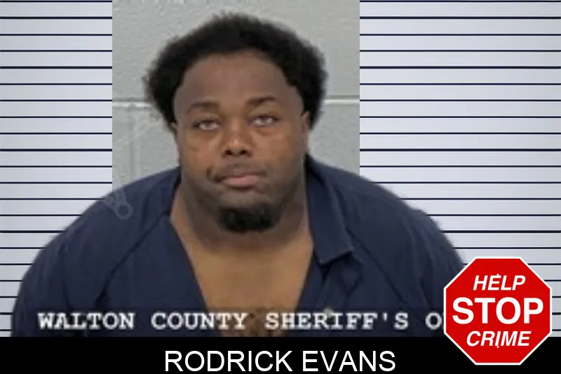 Rodrick Evans mugshot