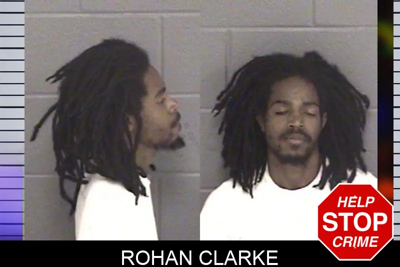 Rohan Clarke mugshot