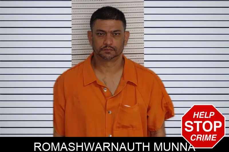 Romashwarnauth Munna mugshot