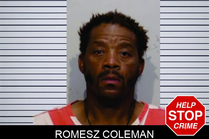 Romesz Coleman mugshot