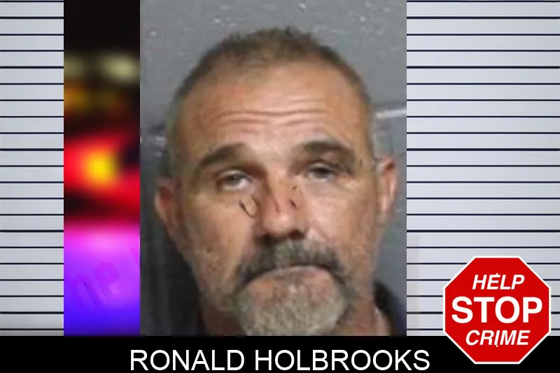 Ronald Holbrooks mugshot