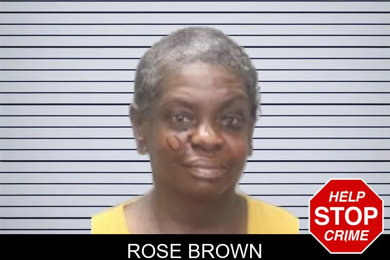 Rose Brown mugshot