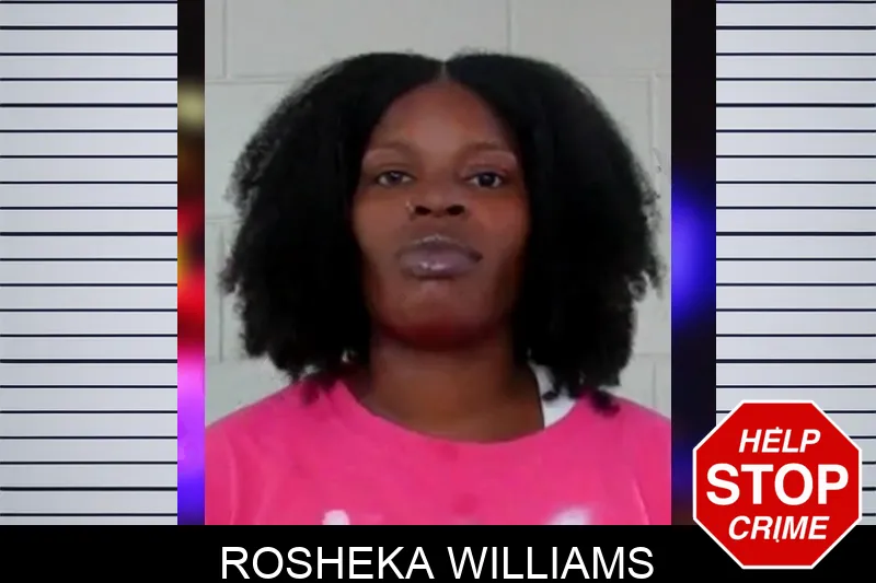 Rosheka Williams mugshot