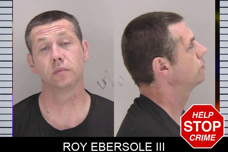 Roy Ebersole III mugshot