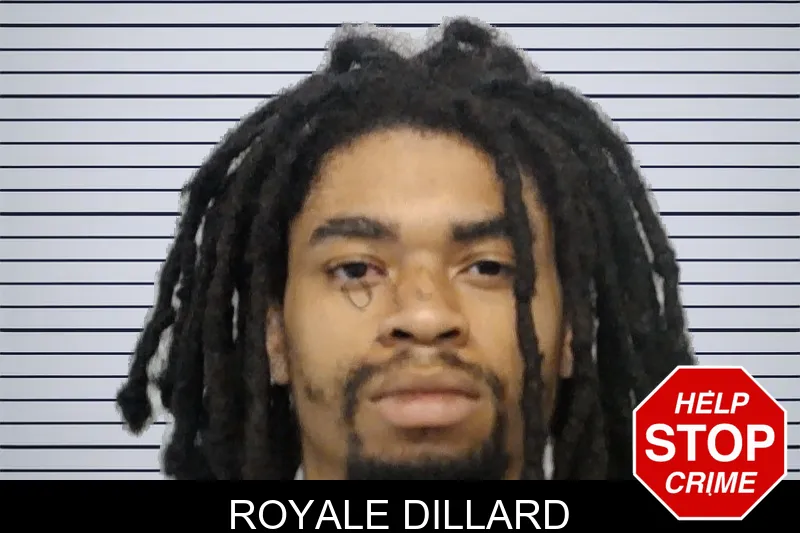 Royale Dillard mugshot – Bibb County , Georgia Royale Dillard mugshot