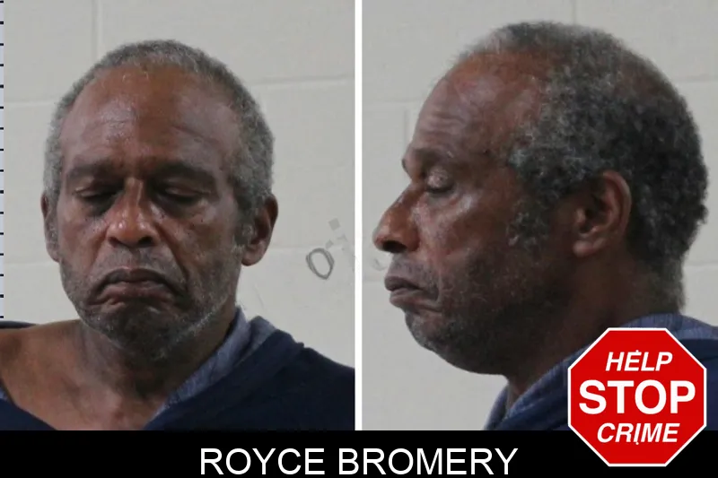 Royce Bromery mugshot – Houston County , Georgia Royce Bromery mugshot