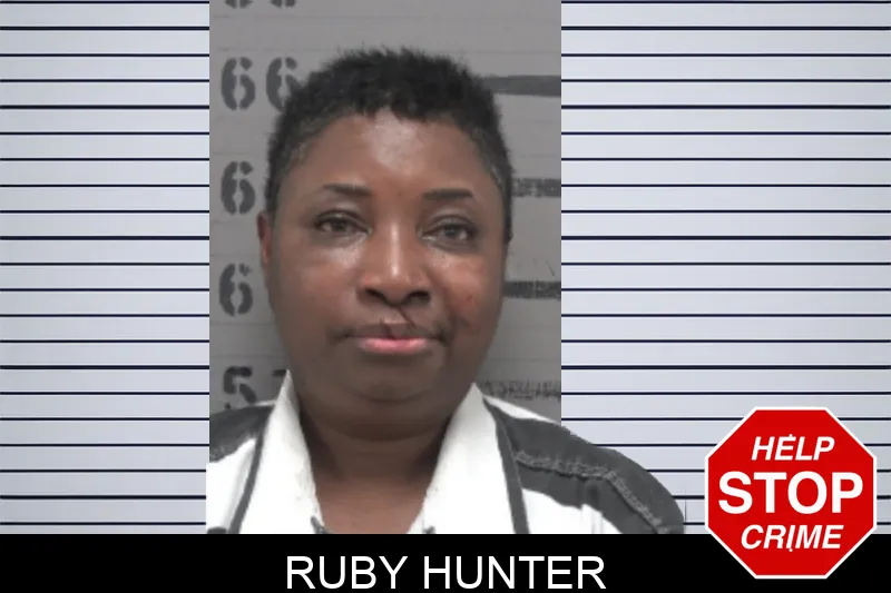 Ruby Hunter mugshot