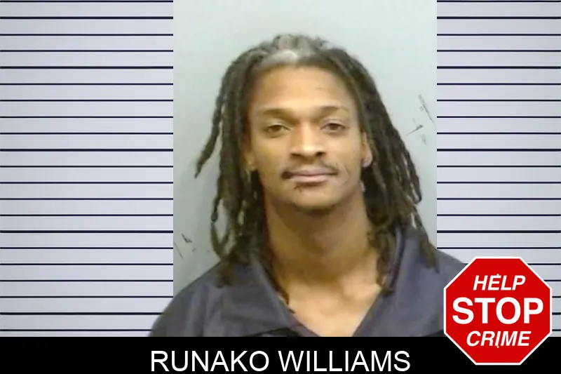 Runako Williams mugshot