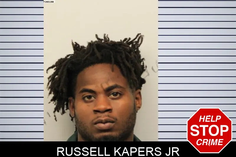 Russell Kapers Jr mugshot