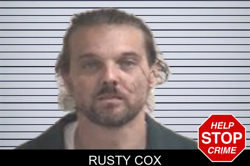 Rusty Cox mugshot