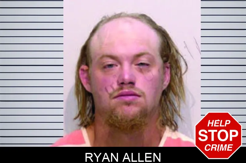 Ryan Allen mugshot