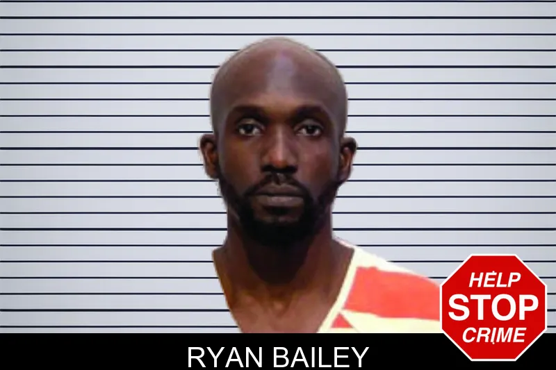 Ryan Bailey mugshot