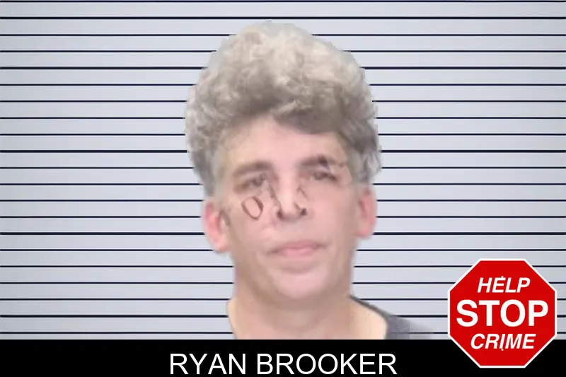 Ryan Brooker mugshot