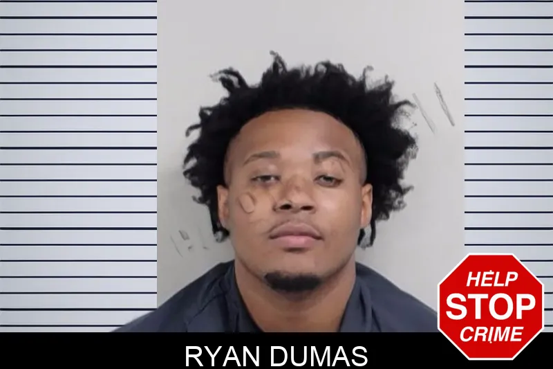 Ryan Dumas mugshot