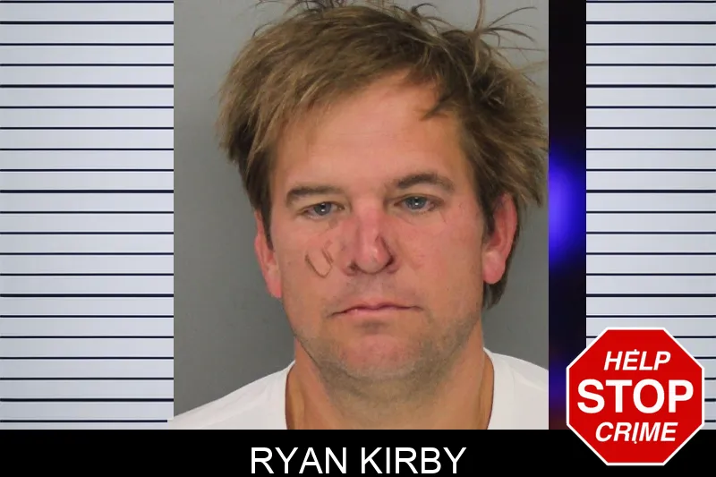 Ryan Kirby mugshot