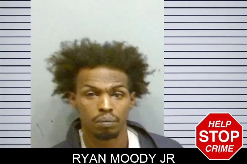Ryan Moody Jr mugshot