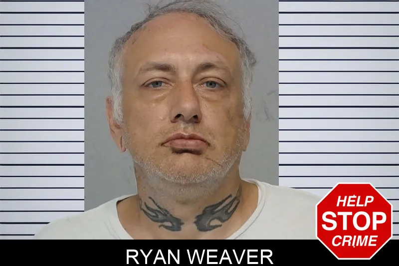 Ryan Weaver mugshot – Bibb County , Georgia Ryan Weaver mugshot