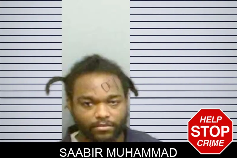 Saabir Muhammad mugshot