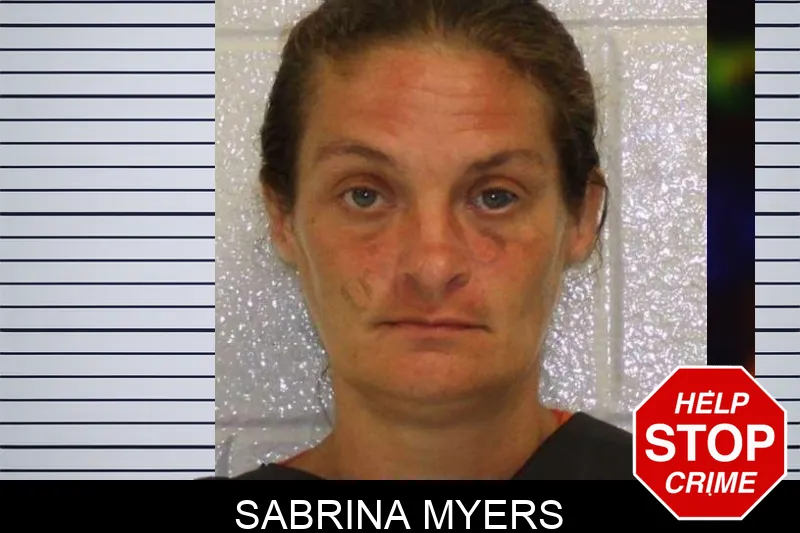 Sabrina Myers mugshot