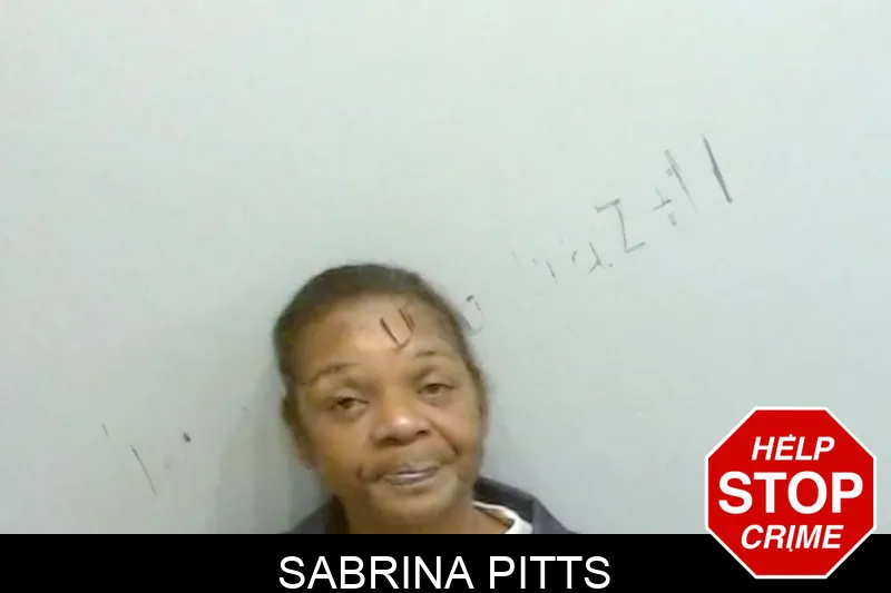 Sabrina Pitts mugshot