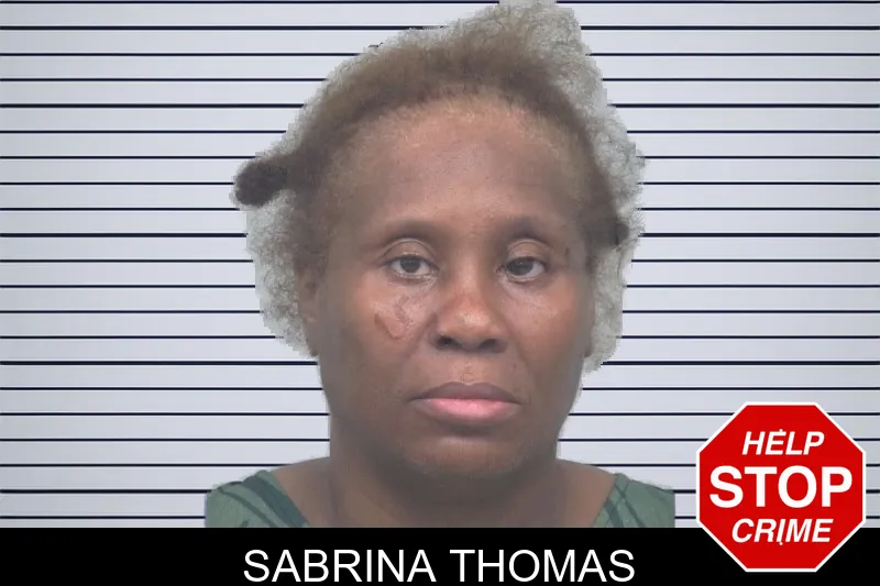Sabrina Thomas mugshot