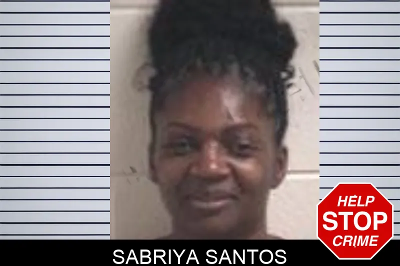 Sabriya Santos mugshot