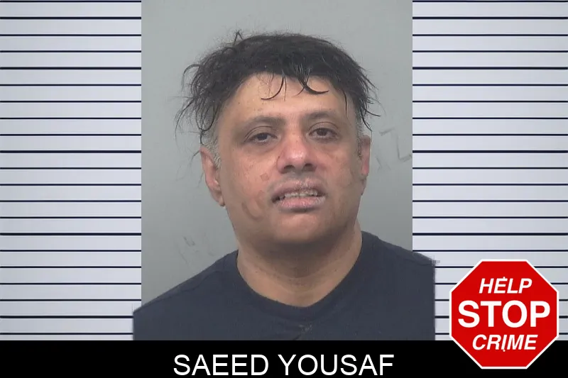 Saeed Yousaf mugshot