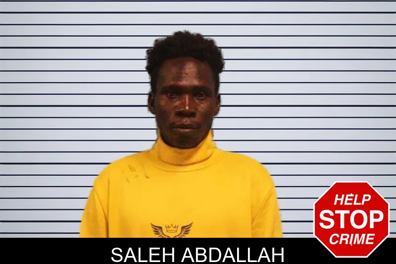Saleh Abdallah mugshot