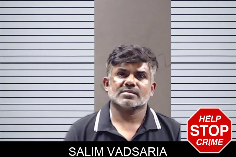 Salim Vadsaria mugshot
