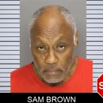 Sam Brown mugshot