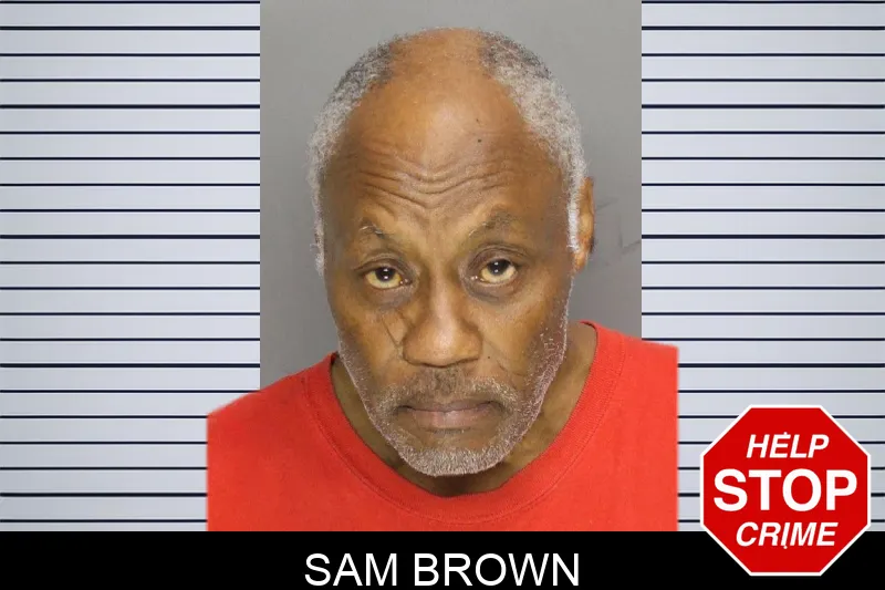 Sam Brown mugshot