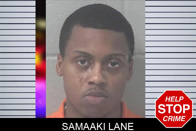 Samaaki Lane mugshot