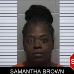 Samantha Brown mugshot