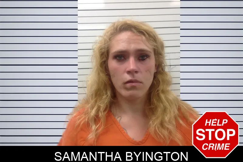 Samantha Byington mugshot – Pickens County , Georgia Samantha Byington mugshot