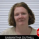 Samantha Duthill mugshot
