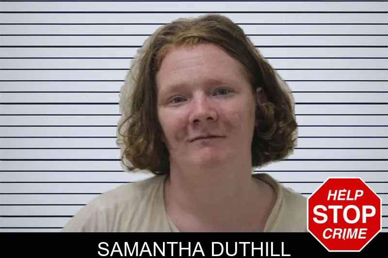 Samantha Duthill mugshot