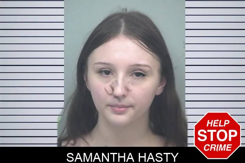 Samantha Hasty mugshot