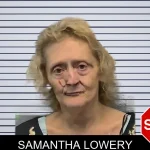 Samantha Lowery mugshot
