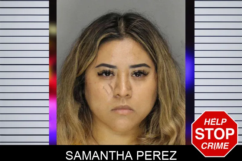 Samantha Perez mugshot