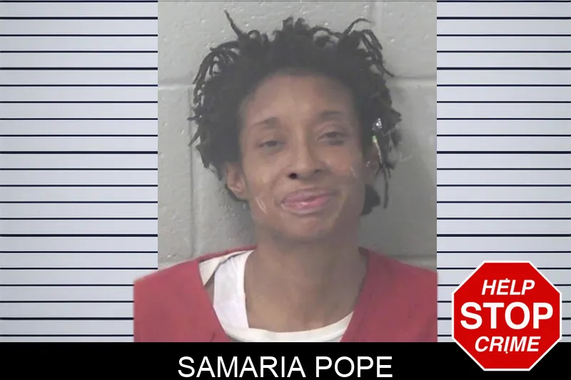 Samaria Pope mugshot