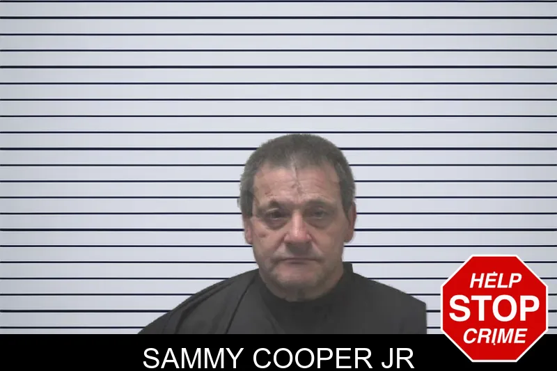 Sammy Cooper Jr mugshot