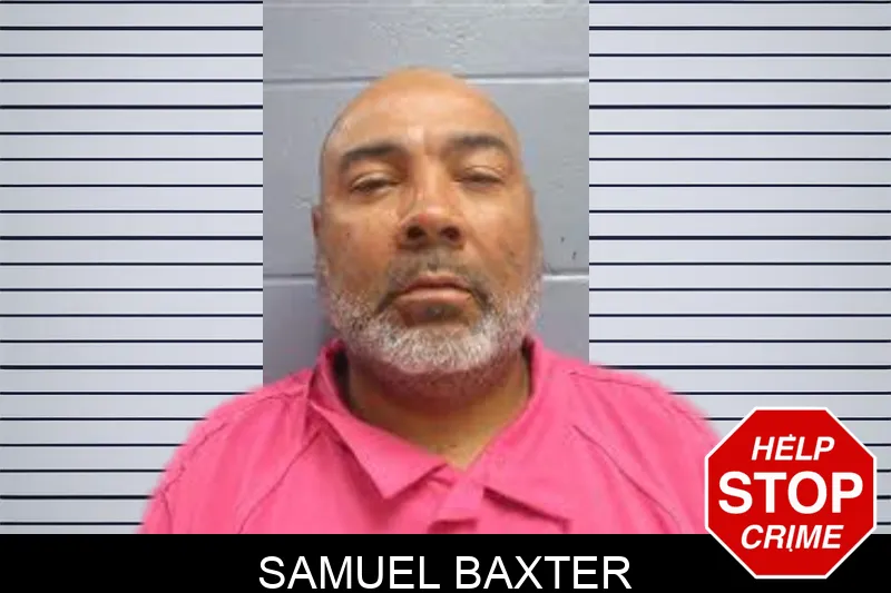 Samuel Baxter mugshot