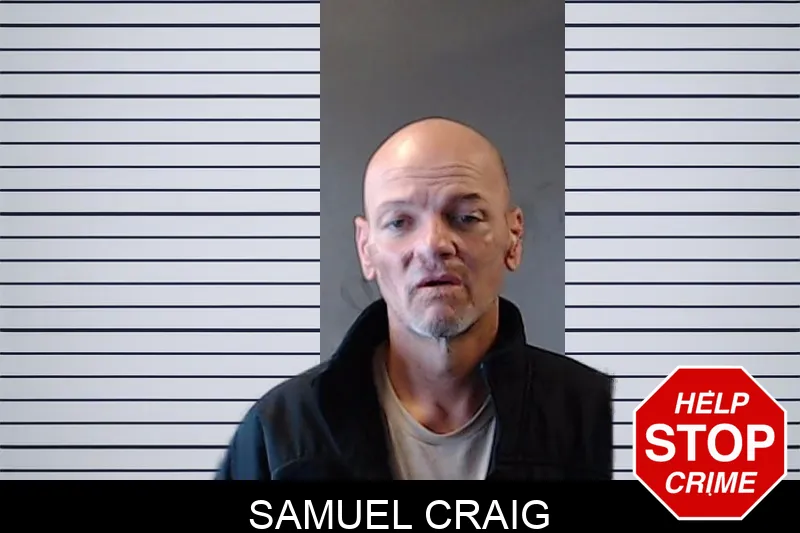 Samuel Craig mugshot