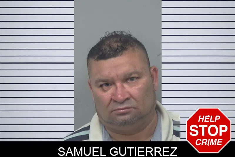Samuel Gutierrez mugshot